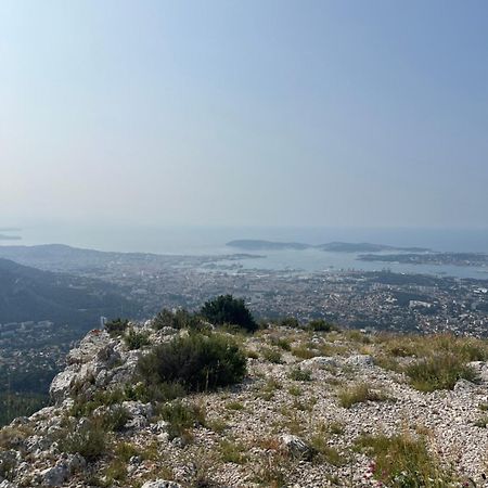 Apartament Hauteurs De Toulon : Charmant Studio Piscine Zewnętrze zdjęcie